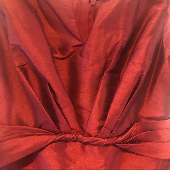 Alexia Size 14 Wine Coloured Dress - Picture 8 of 15